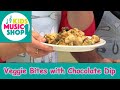How to Make Veggie Bites with a Chocolate Dip