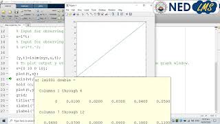 lab 8 & 9 (Response of CS to ramp or arbitrary Input & Reduce block diagram in MATLAB )