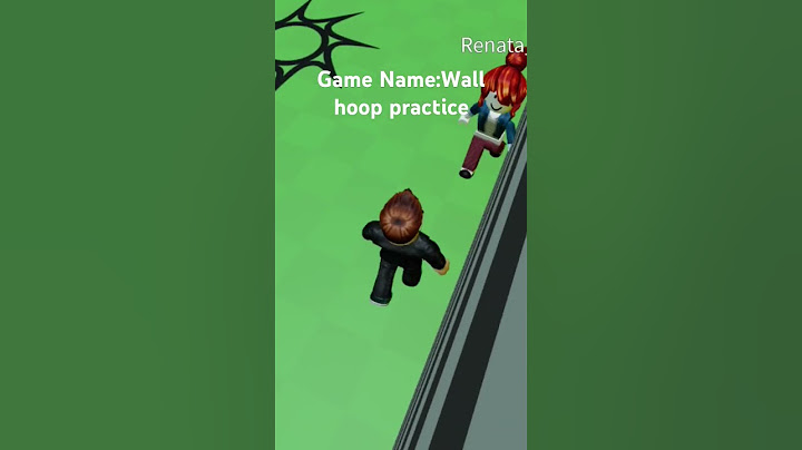 Game name wall hoop practice if ypu want more exiciting games comment down below😊😊
