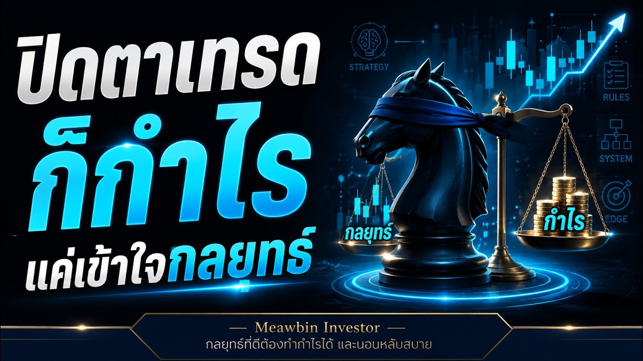 ⁣[EP18] - ปิดตาเทรด ก็กำไร แค่เข้าใจกลุยทธ์