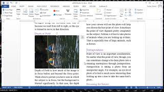 MS Word: Hands on for Chapter 2