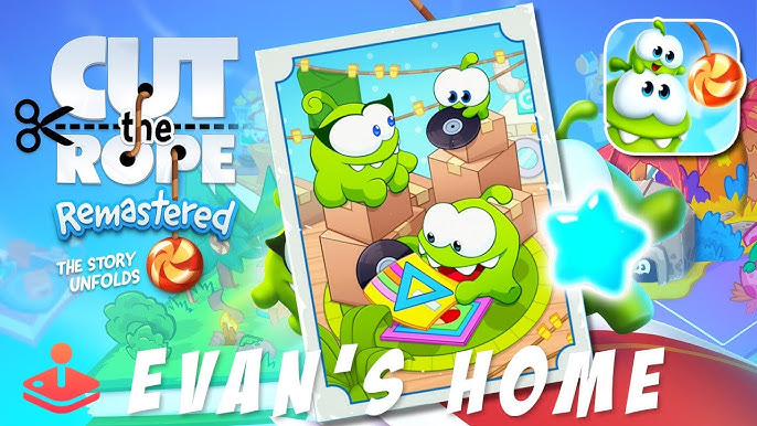 Cut the Rope Remastered: Level 1-1 To 1-24 , All Stars , Apple Arcade  Walkthrough : r/SSSBGames