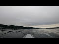 Cloudy dawn 1 hour 4k UHD rowing scenery