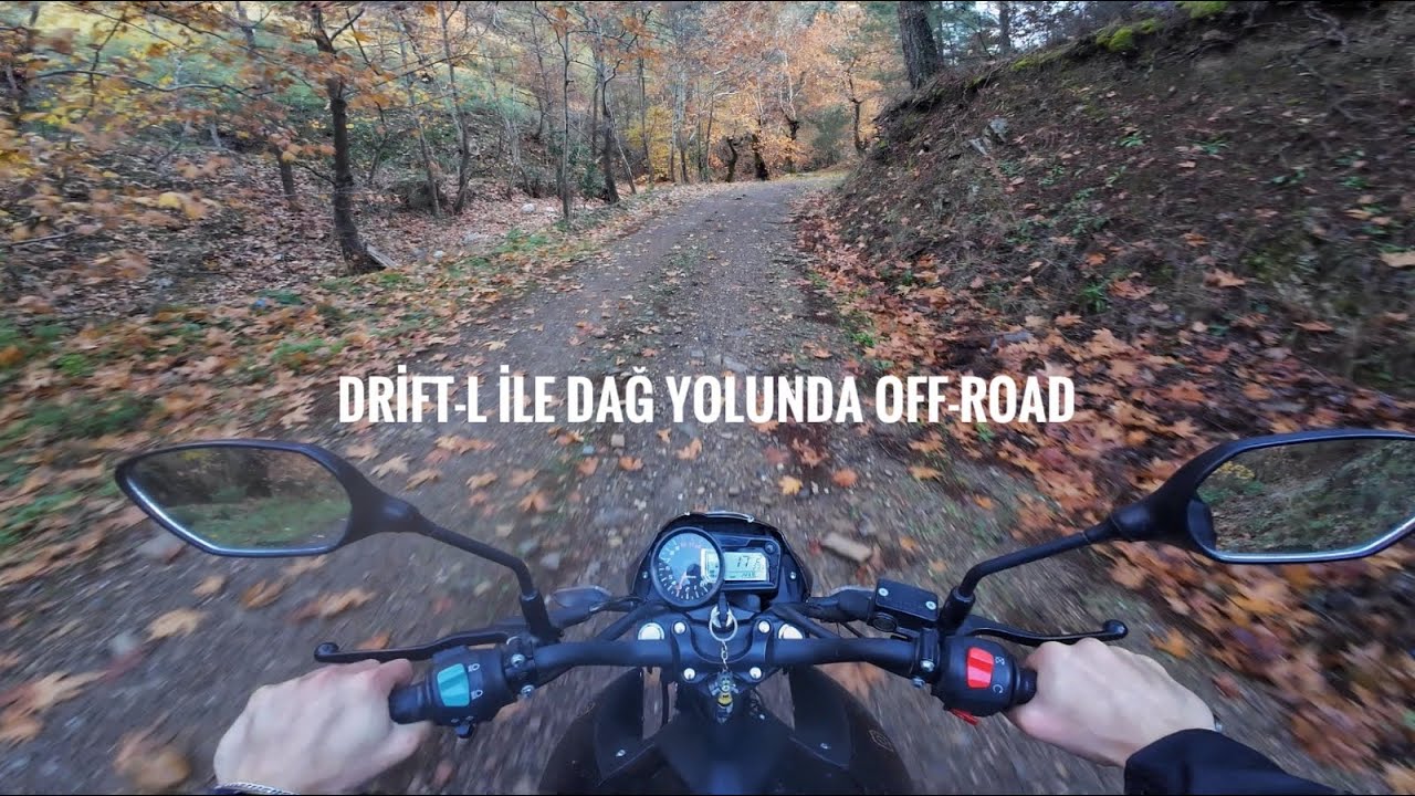 Naked Motorla Off-Road | Drift-L ile Çok Güzel Yollardan Geçtik | İzmir- Kemalpaşa