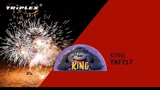 FAJERWERKI TXF717 FONTANNA KING F2 TRIPLEX FIREWORKS