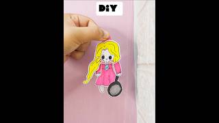 Cute Hanging paper Doll Tutorial Super Easy & Cute✨️🎀 | #shorts #trend #paperdoll #DIY