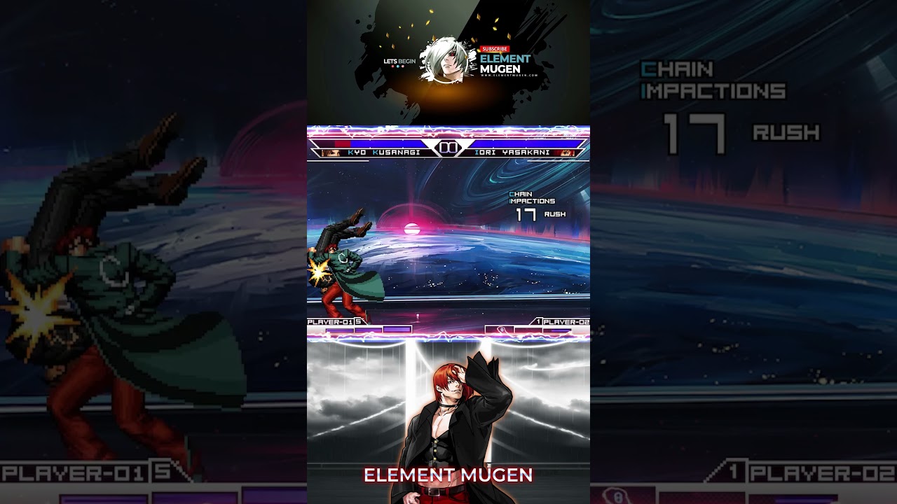 [KOF Mugen] Iori Yasakani Combo 