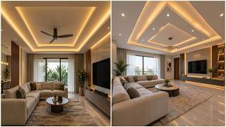 Modern False Ceiling Designs with Cove Lighting for Living Rooms Home screenshot 4