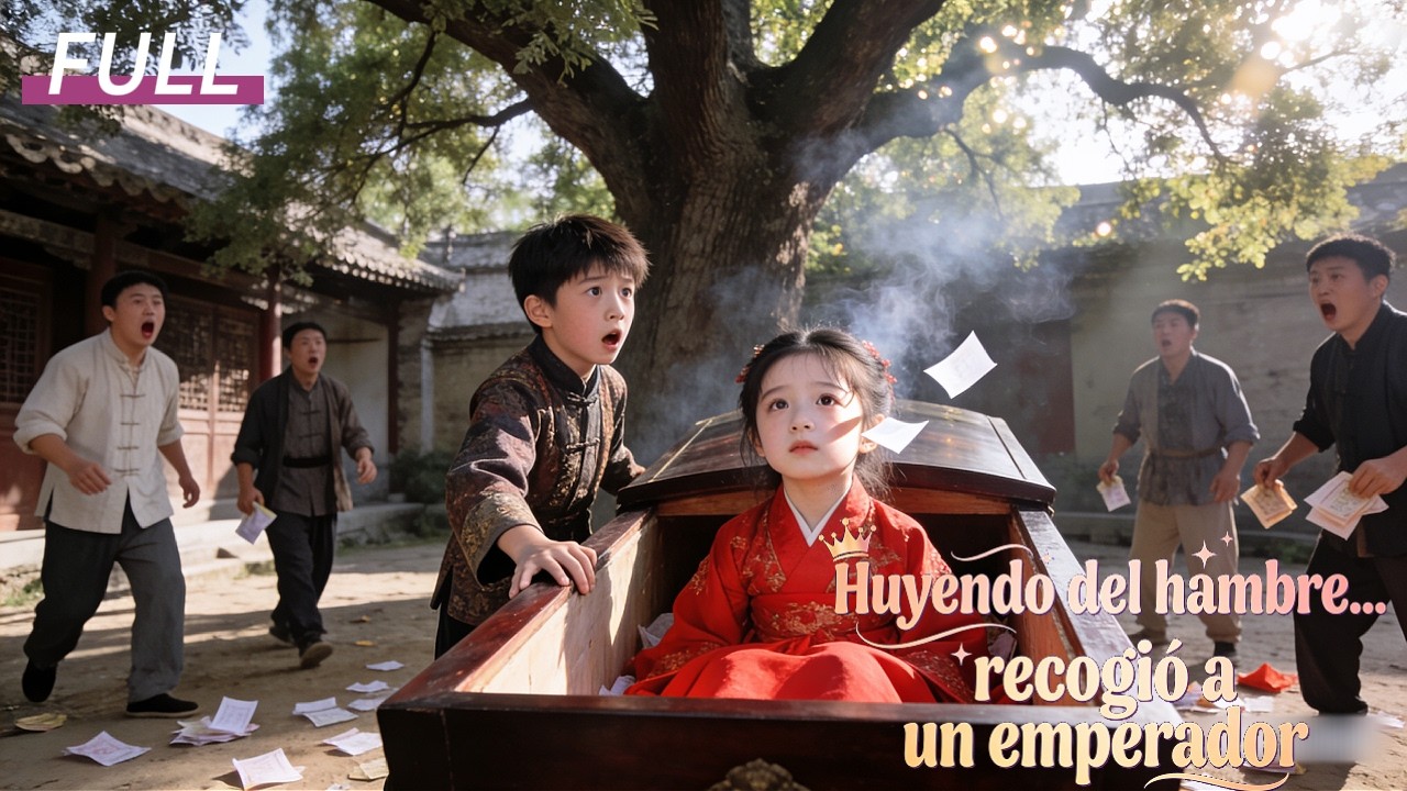 ¡Sale del ataúd y agarra a un niño al azar… resulta ser el príncipe heredero! Ella se pega a ese.