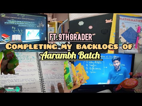 Study Vlog :Completing