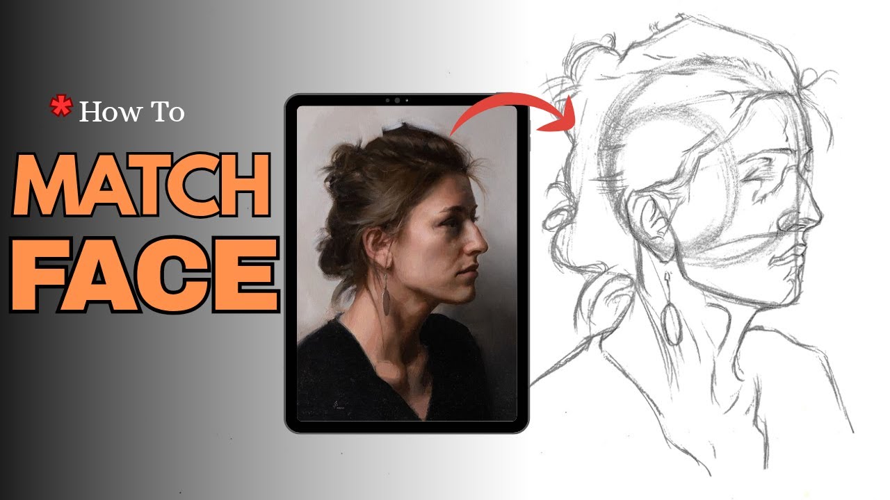 How To Match Face With Loomis Method | Photo se Accurate Face Kaise Draw Kare
