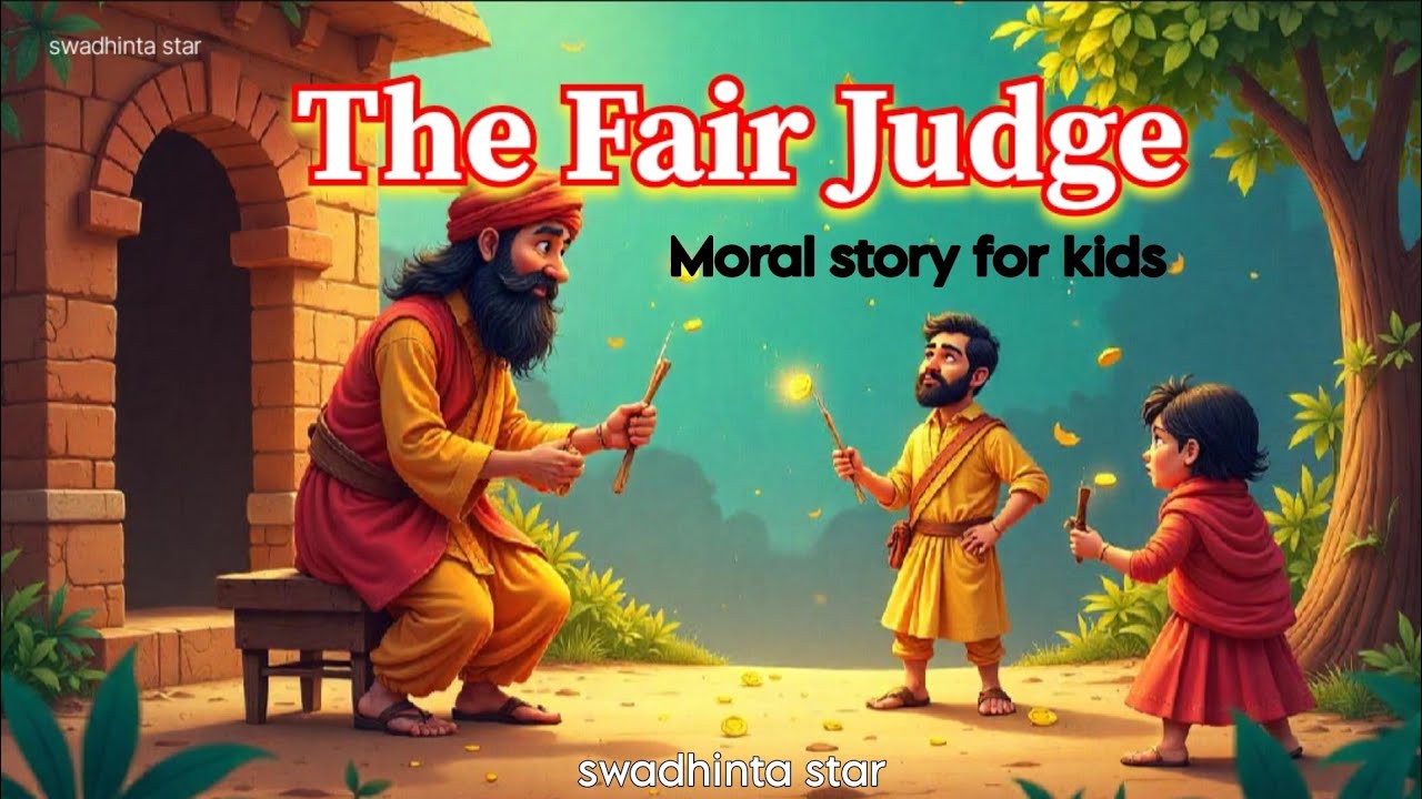 "The Fair Judge | Moral Story for Kids | Truth Always Wins | Short Story in English"