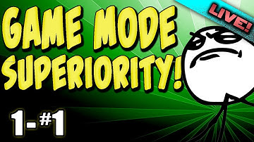Game Mode Superiority!  Ep. 1 - A Reintroduction to the Series (Live Commentary Challenge Series)