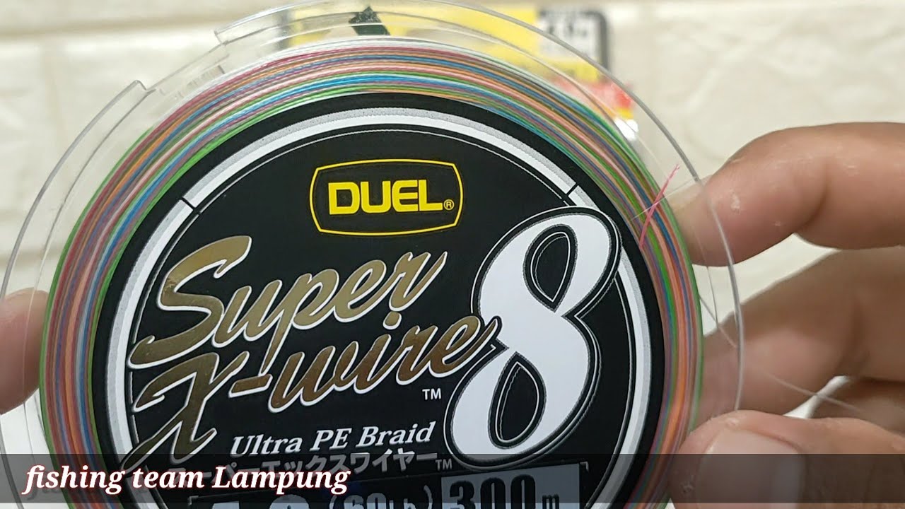Duel Super X Wire 8 Treccia Da Pesca 150 Metri - 0.130 Mm - Micro Pitch 8 Fili - Alta Resistenza All'Abrasione E Lancio Lungo - 3