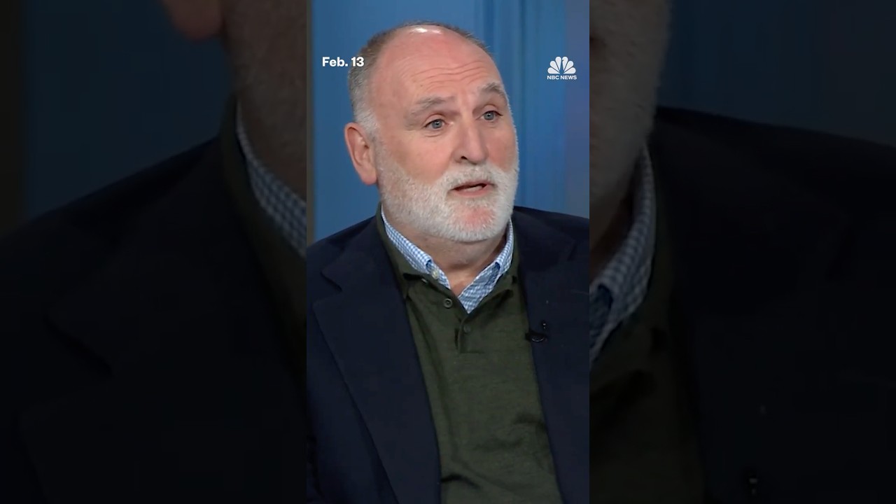 José Andrés says Gaza is in need of aid beyond meals