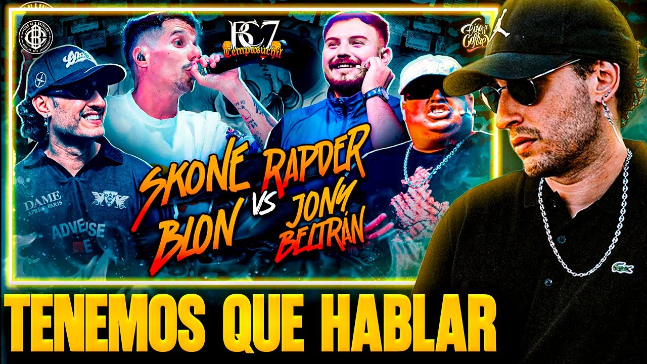 mi reacción HONESTA a mi Batalla con Skone VS Jony Beltrán & Rapder ✍️