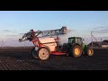Kuhn LEXIS 3000 (раскладывание штанг)