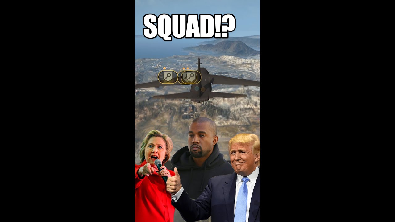 C.O Squads up with Kanye West & Donald Trump in Warzone!