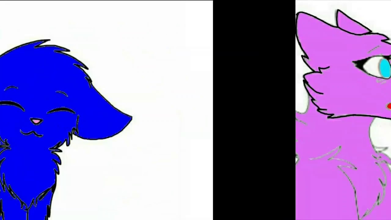 Как нарисовать йоши и кошку лану