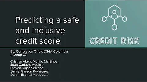 Credit risk: Predicting a safe and inclusive credit score