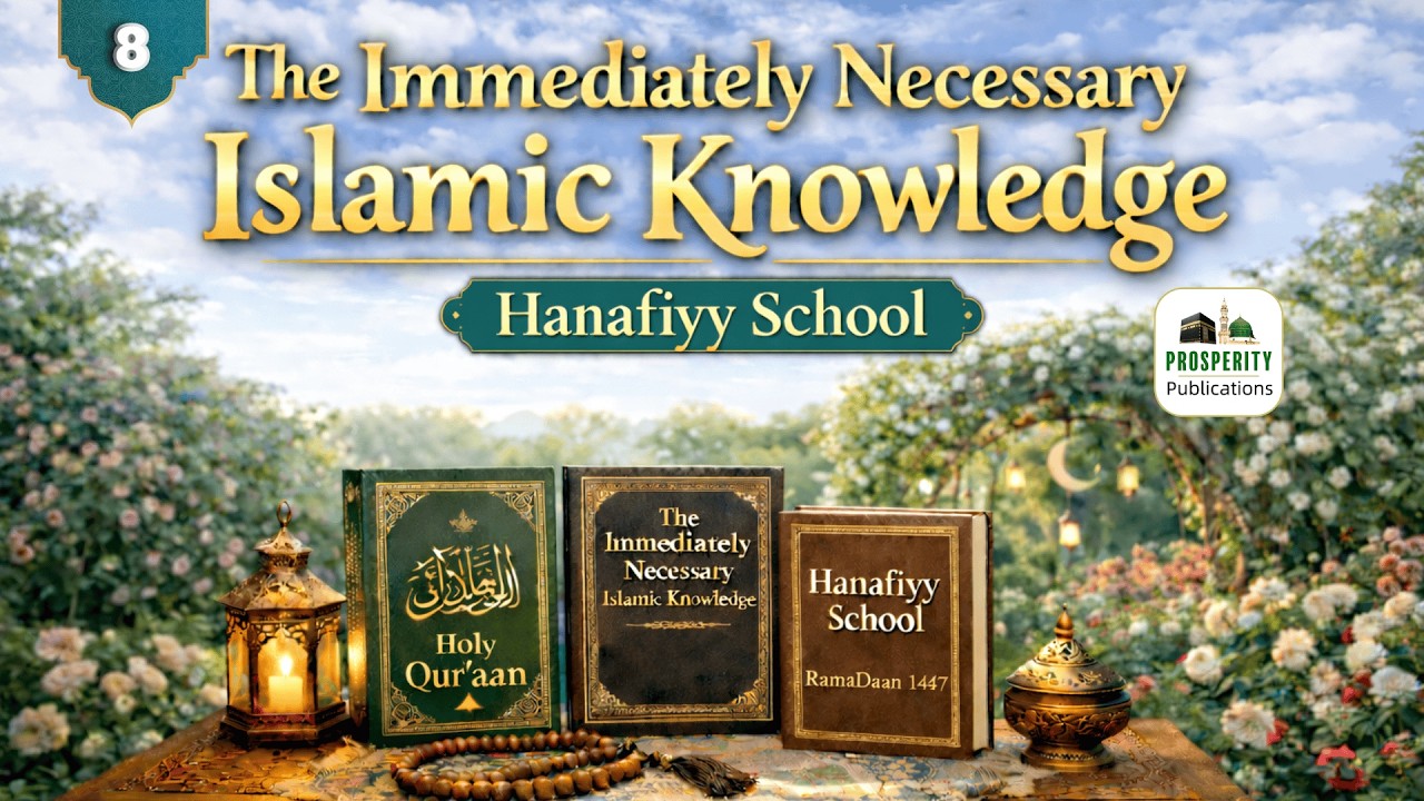 The Immediately Necessary Islamic Knowledge - Hanafiyy School 08