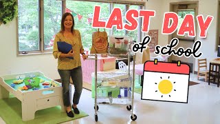 Toddler and Preschool Last Day of School