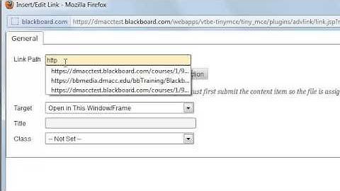Adding External Links