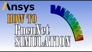 Ansys Hyperelastic Soft Pneumatic Actuator FEM Simulation Tutorial / Soft Robotics Simulation screenshot 1