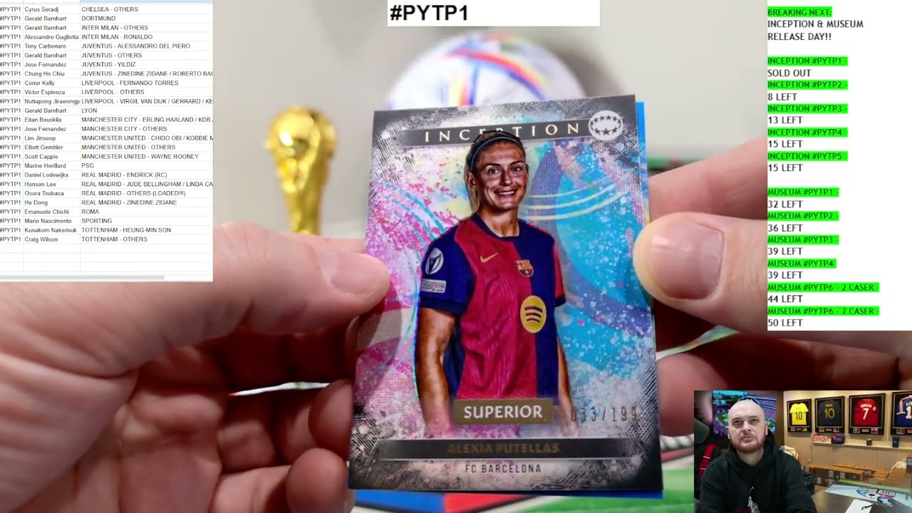 2024-25 Topps Inception UEFA Club Competitions INC25 Soccer 12 Hobby Box PYTP Case Break 