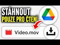 Jak STÁHNOUT video, které nelze stáhnout | Uložení videa pouze pro zobrazení