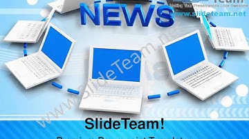 News Concept Internet PowerPoint Templates ppt Themes 0812 Slides Backgrounds