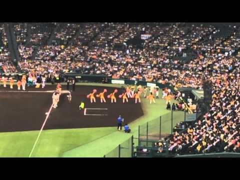 選手入場 マツダプロ野球オールスターゲーム2014