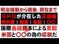 危険な話！明治維新から戦後、現在まで。ＧＨＱが介在した正当論。教科書：報道：金融：〇〇。国際金融資本による支配。米国と〇〇の為の収税だ。