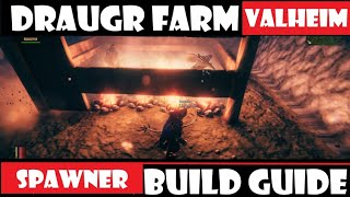 Valheim - Draugr Farm Build Guide (Unlimited Entrails)
