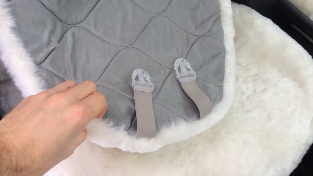 Чехлы меховые из овчины - YouTube