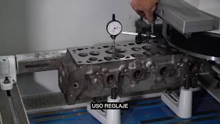 Rectificadora & Fresadora de tapas de cilindro - Kras KR 1000 y KR 1500