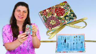 DIY Needle Book with Pockets // How to Sew a Needle Book