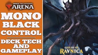 Details MONO BLACK CONTROL- MTG Arena Deck Tech & Gameplay - Guilds of Ravnica Standard Guide