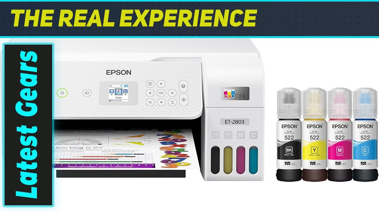 Epson EcoTank ET-2803 — лучший беспроводной цветной МФУ для дома и офиса