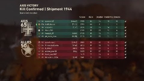 Call of Duty®: WWII FLAWLESS 46 KILLS on SHIPMENT 1944" V2 ROCKET Gameplay
