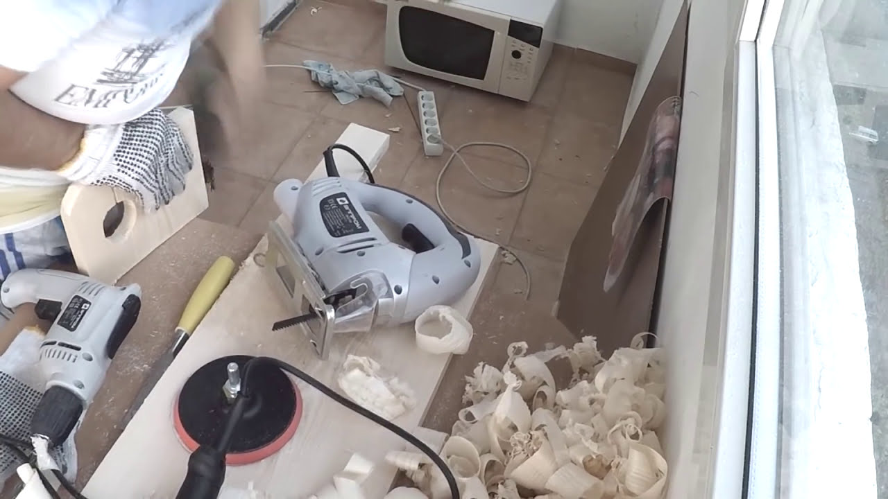 Самодельный токарный станок из дрели за 1 $ - YouTube