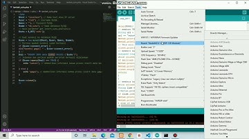 Koneksi Database dengan ESP8266 dan Sensor DHT11