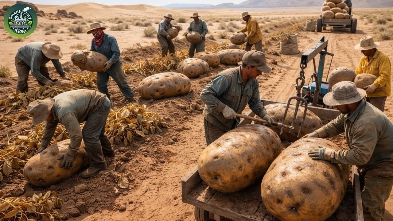 Growing Potatoes in the Desert Sounds Impossible... Until You See the Results