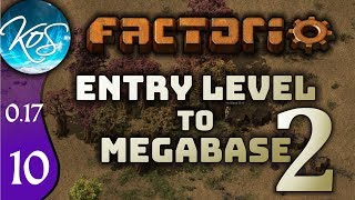 Factorio 0.17 Ep 10: MILITARY MATTERS - Entry Level to Megabase 2 - Tutorial Let's Play, Gameplay