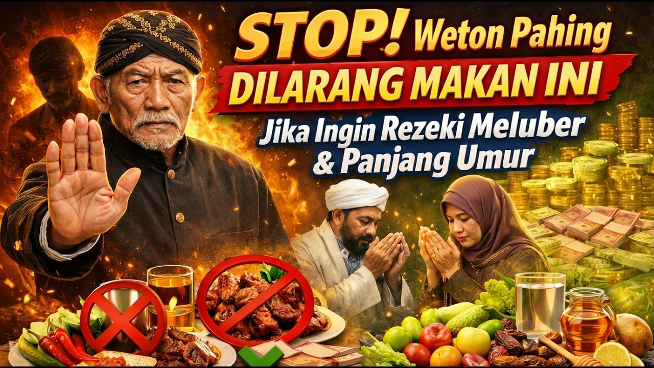 STOP‼️ Weton Pahing Dilarang Makan Ini Jika Ingin Rezeki Meluber & Panjang Umur