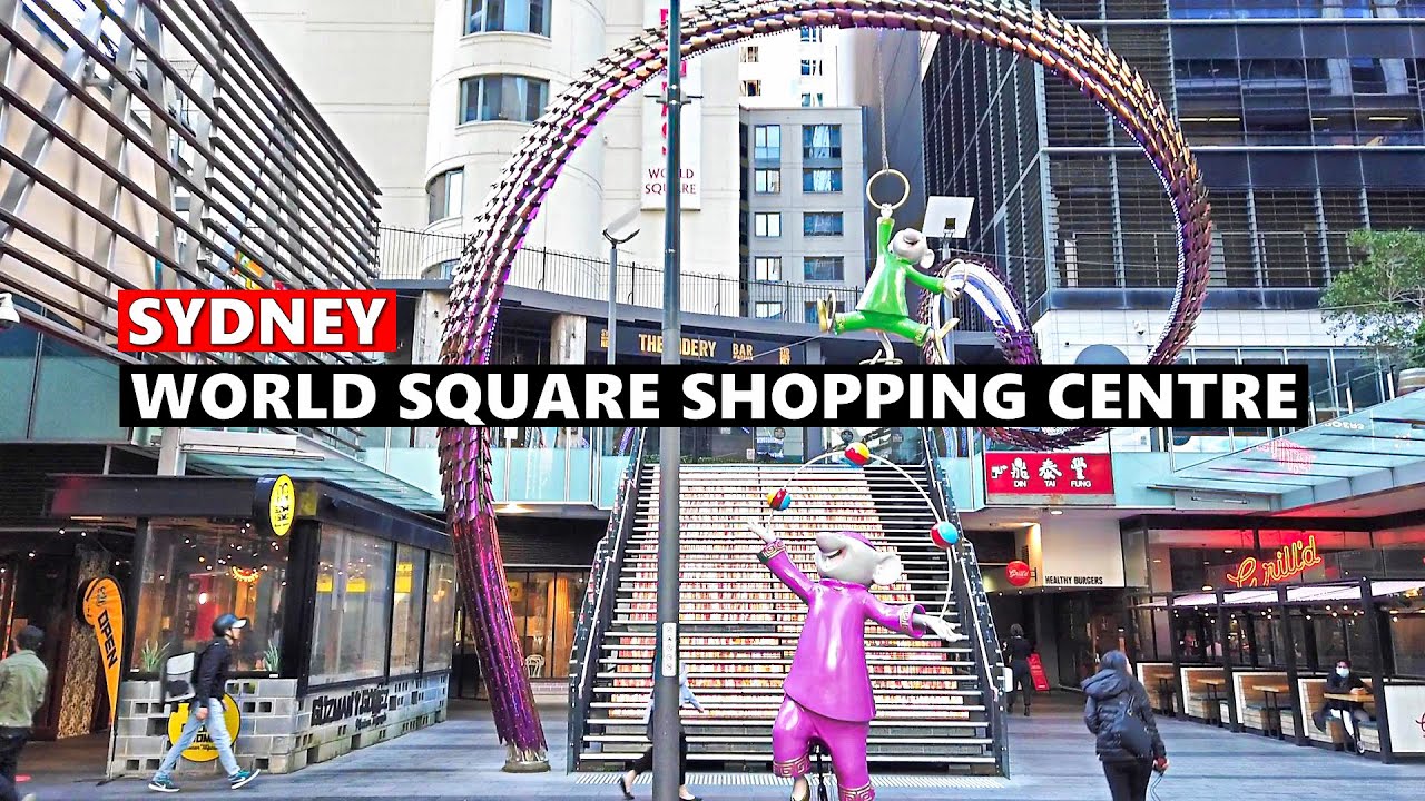 Walking Around World Square Shopping Centre Shops Restaurants Reopened In Sydney Australia Youtube