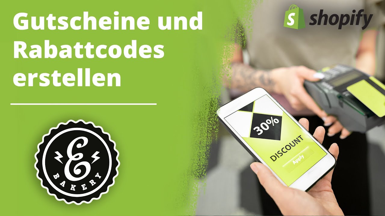 Shopify Gutscheine und Rabattcodes erstellen - Wir zeigen wie es geht | Shopify Tutorial - YouTube