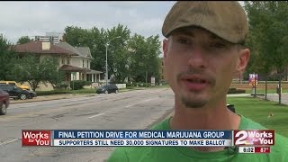 Green Country marijuana supporters collect signatures