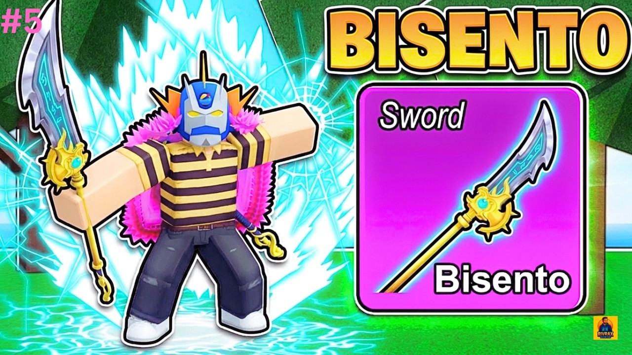 My New Sword Is Insane [ Bisento ] | Blox Fruits #5 - YouTube