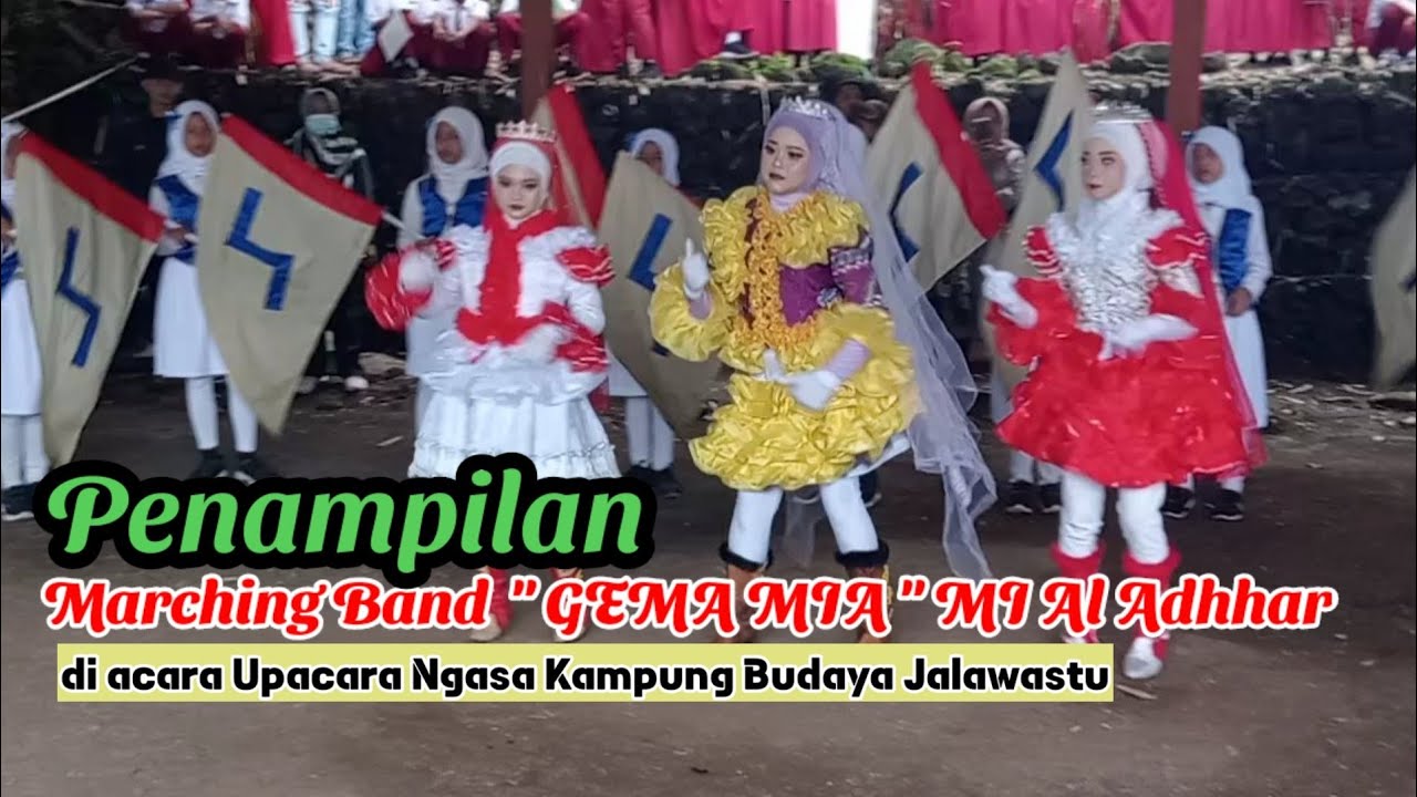 Marching Band MI AL ADHHAR Cikeusal Kidul || Upacara Ngasa kampung Budaya Jalawastu.